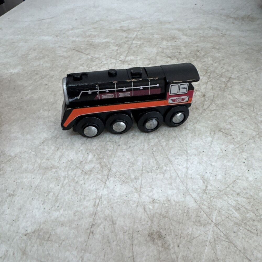 Maxim Enterprises Black Wood Engine with Magnets to connect by 38728
